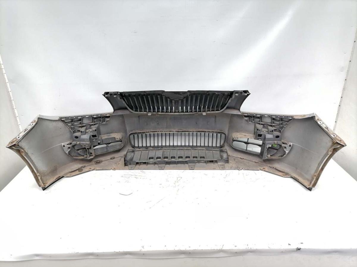Skoda Roomster original Stoßstange Stossfänger vorn LA7W Brilliantsilber Bj.2008